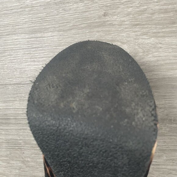 Steve Madden Womens Peep Toe Leopard Print High Heels Shoes Size 10M P-LIMAA - Picture 8 of 16